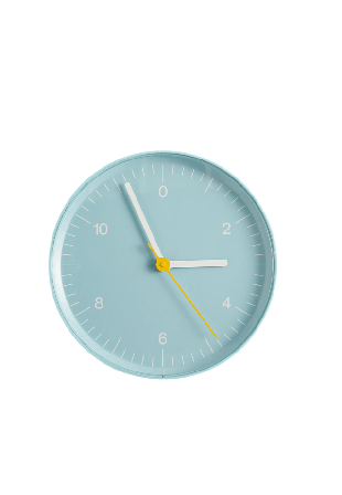 HAY Wall Clock Klockor Blå Ø26,5 X D3,6