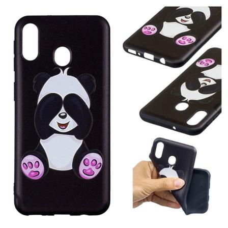 Imagine Samsung Galaxy M20 kuoret - Suloinen Panda Multicolor