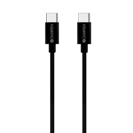 Champion Nordic Usb-c Kabel 60w 2m Övriga tillbehör Svart 2 m