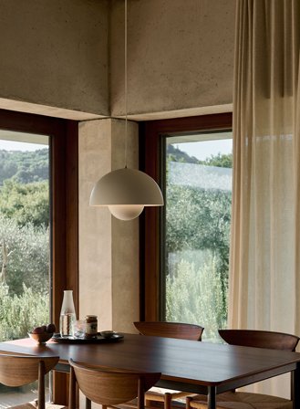 Flowerpot VP7 taklampe Ø37 - matt hvit