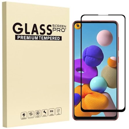 Skyddsglas - Samsung - Galaxy A21s - Härdat glas - Ultratunt - Rep resistant
