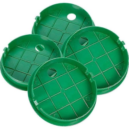 4 stk. Dæksel Låg Sprinkler Vandingssystem Ventiler Bokse Låg Praktiske Ventiler Bokse