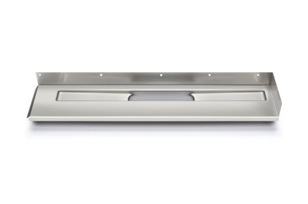 Unidrain 7121894 Avloppsarmatur öppen vänstersida, rostfritt stål 700 mm, Inomhusavlopp