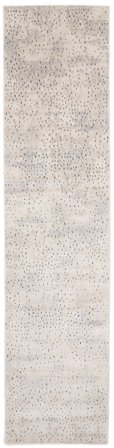 Abstract Storm Greige Runner Rug Small Oeko-Tex