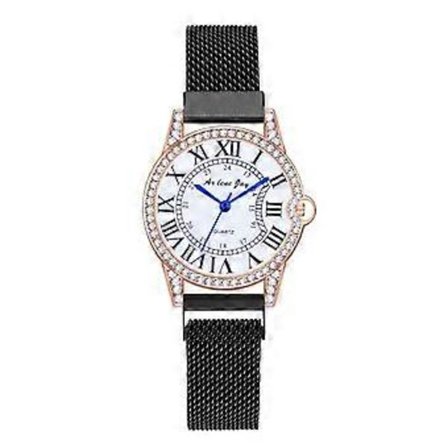 Naisten muotikello ruostumattomasta teräksestä tyylikäs upea hienostunut naisten kello