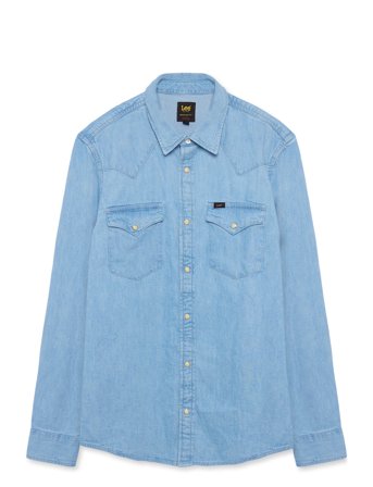 Lee Jeans Regular Western Shirt - Blue - L