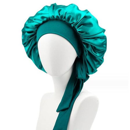 Hodeplagg for soving med lang hår i ensfarget design for kvinner