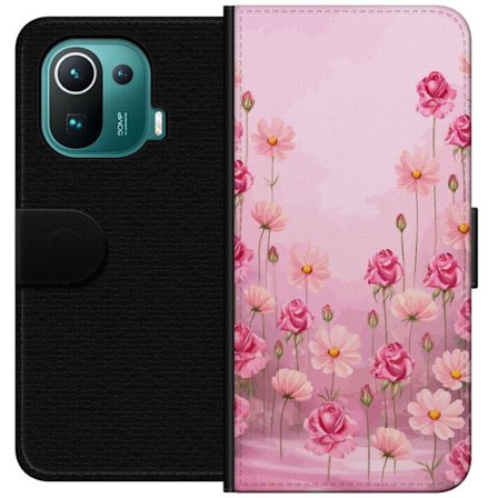Yhteensopiva Lompakkokotelo Xiaomi Mi 11 Pro Petal Reverie Soft Blush