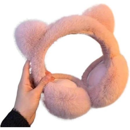 Ørevarmere - 1 stk. - Bløde ørevarmere i imiteret pels - Justerbare ørevarmere - Varme ørevarmere - Ørevarmere til børn - Varme ørevarmere til kvinder