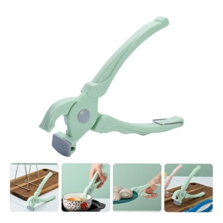 Anti-skoldningsklemme Løfter Varm Skål Fladklemme Varm Rets Griber Køkkenredskab PN