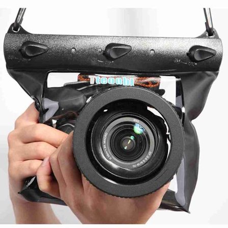 Kamera Vandtæt Taske Kameraetui SORT