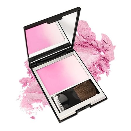 Skimmer Blush, Gradient Kjølig Purpurrosa Pudder, Byggbar Perlefinish for Kinn, Kveldsantrekk og Spesielle Anledninger