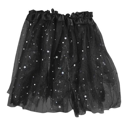 Fiestas Guirca Dam/Dam Stars Tutu Kjole En Storlek Svart