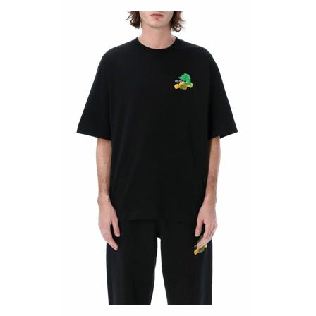 Off White, T-Shirts Zwart, Heren, Maat:M