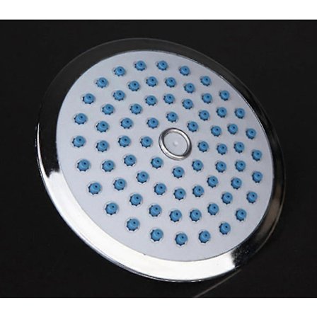 Runt regnduschhuvud, krom högt tryck runt duschhuvud liten diameter 160mm