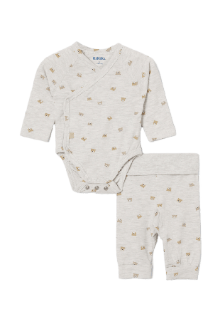 RIKIKI Tvådelat set BAILEY Bodies & Grå 50