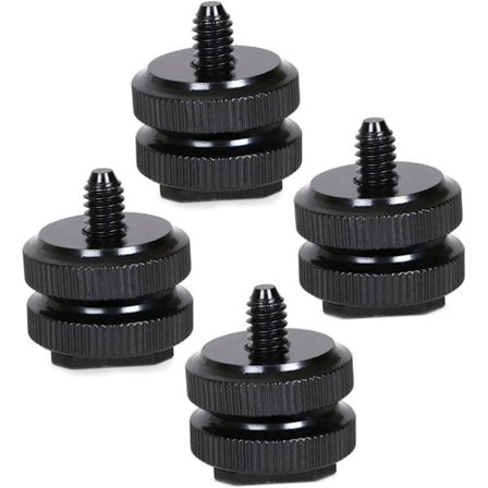 4 stk. Hot Shoe Mount Kamera Stativ Kamera Kugle Mount Hot Shoe Adapter Hot S
