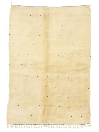 Handgeknüpft Berber Moroccan - Beni Ourain 164X234 Wollteppich