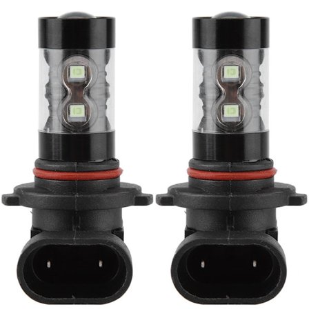 2 stk. 9005 HB4 8000K Isblå 50W LED Forlygtepærer Sæt Tågeforlygter Bilkørselslampe