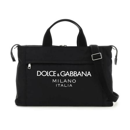 Dolce & Gabbana Handbags Sort, Herre Tasker, Størrelse: ONE Size