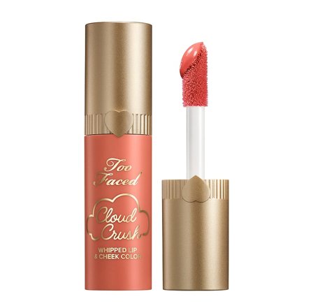 Too Faced Cloud Crush Whipped Lip & Cheek Color Peach Blur, Makeup, Ansigt, Blush