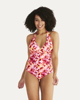 Badedragt Haiti Rosa - B/C42 - Abecita by Swegmark