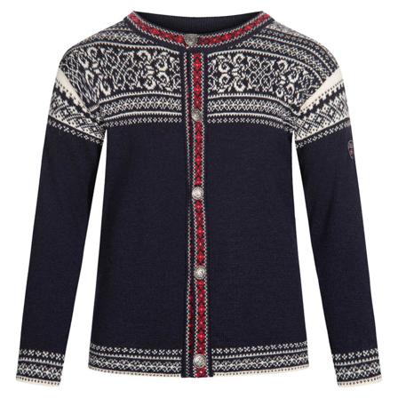 Dale of Norway Wergeland Kids Jacket Children long-sleeved sweaters Blue 10 years