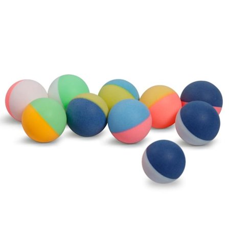 10 st Pingisbollar Färgade Pingisbollar DIY Spel Kul Konst Pingisbollar Underhållning Bordtennisbollar för Barn Kalasfavör