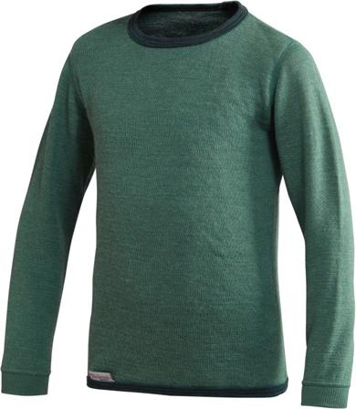 Woolpower - Kids Crewneck 200 lasten kerrastopaita - Vihreä