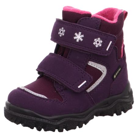 Superfit Kids' Husky1 Gore-Tex Children lined boots Purple 25