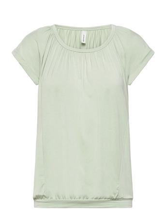 Sc-Marica T-shirts & Tops Short-sleeved Grønn Soyaconcept