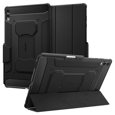 Spigen Rugged Armor "Pro"-etui til Samsung Galaxy Tab S11 Ultra 14.6 - Svart