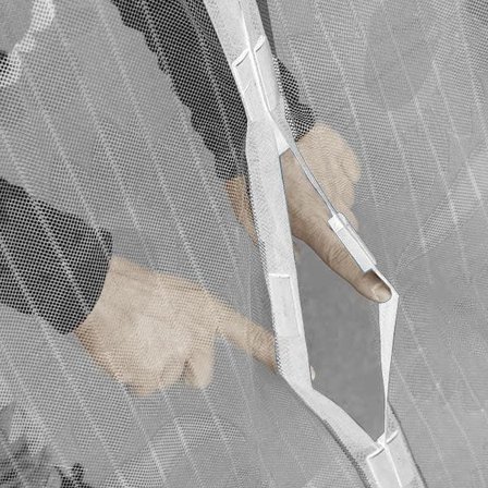 100x200cm Myggnät med Magnet / Insektsgardin / Insektsnät - Dörr—pa