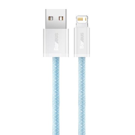 Baseus Dynamisk kabel USB til Lightning, 2,4 A, 2 m (blå)