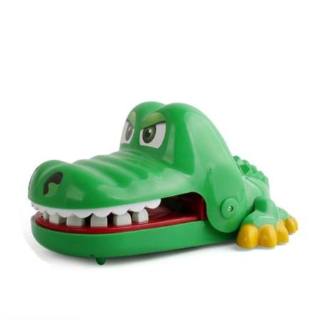 Lurt leketøybitende krokodille (26 * 20 * 14 cm) KLB