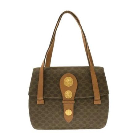 Celine Vintage, Pre-owned Plastic handbags Bruin, Dames, Maat:ONE Size