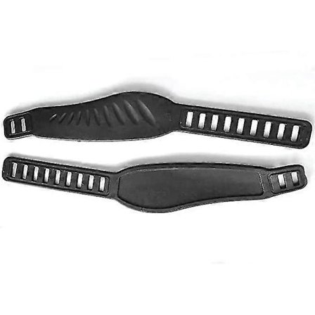 Life Fitness motionscyklar långa pedalremmar (par) | (2" B X 12-1/2" L) Universal Ersättning för träningscykel motionscykel hemmagym