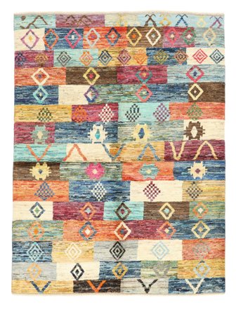 Moroccan Berber - Afghanistan Handknuten 156X200 Matta Afghanistan