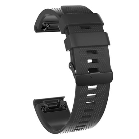 Garmin Fenix 5S silikone Urrem - Sort