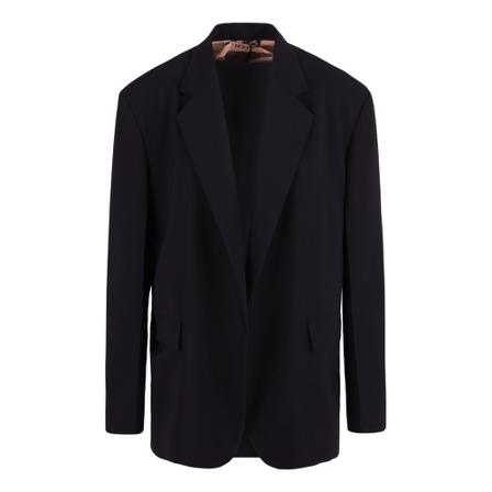 N21, Single-Breasted Coats Zwart, Dames, Maat:L
