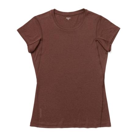 Houdini Women's Dynamic Tee Women short-sleeved sweaters Brown XS