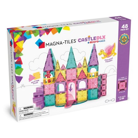 Magna-Tiles Slott Deluxe 48 delar