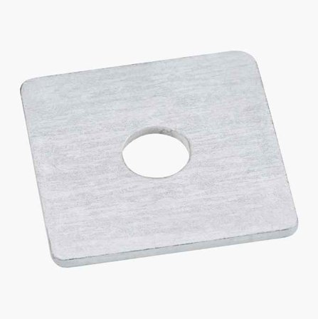 Fyrkantsbricka M13 50 x 50 mm varmförzinkad 10 st.