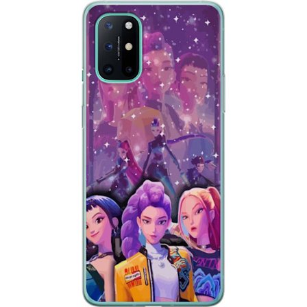 Kompatibelt Mobildeksel til OnePlus OnePlus 8T Kpop Demon Jegerne Zoey Mira Aya Frontline Stjerner Forente Magi