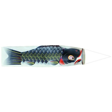 Sort Fisk Vindpose Karpe Vindpose Fisk Flag Fisk Vind Streamer Ou