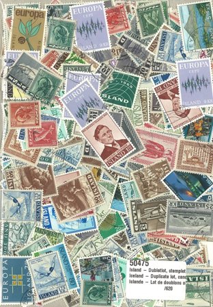 Island - Dubletpakke, stemplet