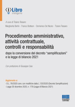 Procedimento amministrativo, attività contrattuale, controlli e responsabilità dopo la conversione del decreto «semplificazioni» e la legge di 