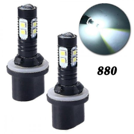 880 884 885 890 892 893 899 LED Dimljuslampa Konverteringskit 6000k 50w Vit-m.4204