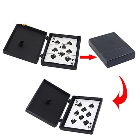 Magic Restoration Box - Repäisyn korjaus kortti- ja paperitemppuihin, Dream Magic Box, PVC-materiaali, 10x2,2x7,5 cm, 63g