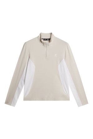 J.Lindeberg - Golf - Carlo Half Zip - Grey - Mann - XXL